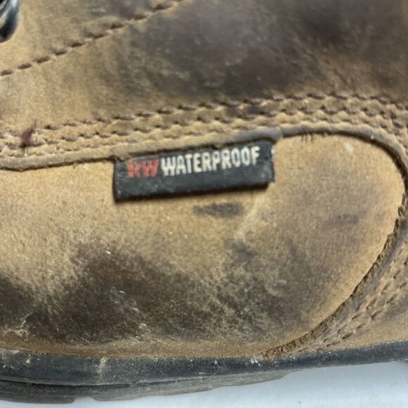 Red Wing 2240 King Toe Waterproof Safety Steel Toe Boots Brown Men’s Size 11D main image 9